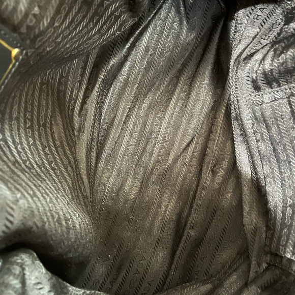 PRADA TESSUTO BLACK NYLON TOTE BAG - Picture 11 of 16